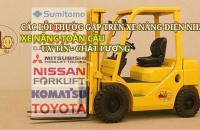 Các lỗi thường gặp xe nâng điện Nhật