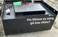 Pin Lithium xe nâng giá bao nhiêu?