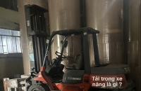 Tải trọng xe nâng là gì