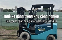 thuê xe nâng trong khu công nghiệp