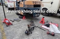 Xe nâng không tiến lùi được - nguyên nhân và cách xử lý