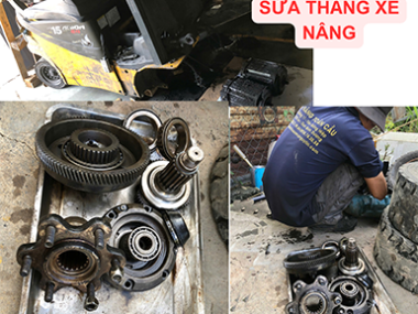 Hai loại hệ thống phanh (thắng) bố thường và bố ướt trên xe nâng