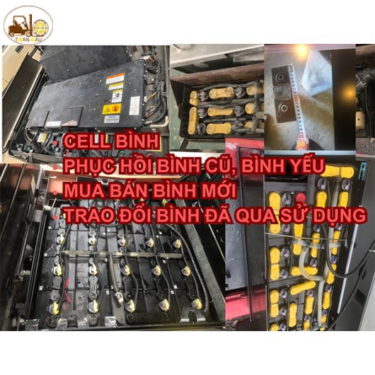 BÌNH ĐIỆN XE NÂNG ĐÃ QUA SỬ DỤNG, BÌNH ẮC QUY XE NÂNG NHẬT BÃI