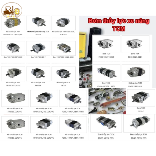 Bơm thủy lực xe nâng