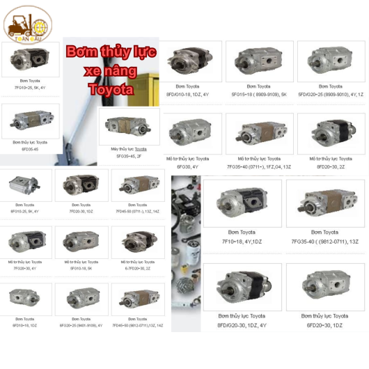 Bơm thủy lực xe nâng